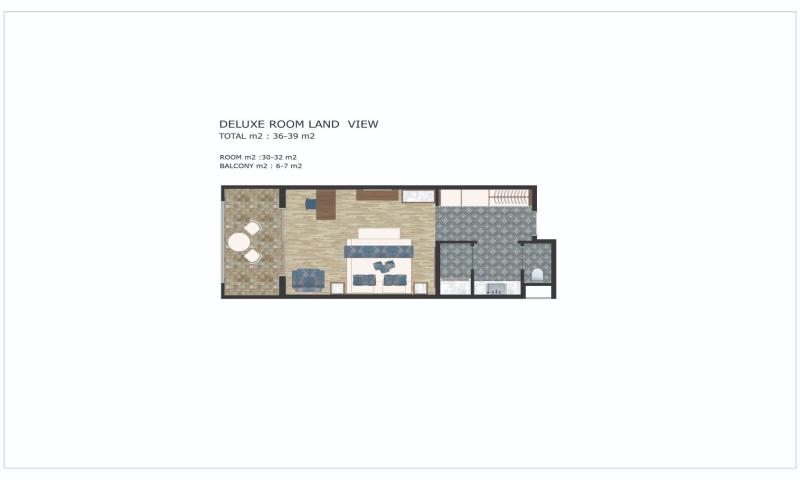 Deluxe Oda - Kara Manzaralı